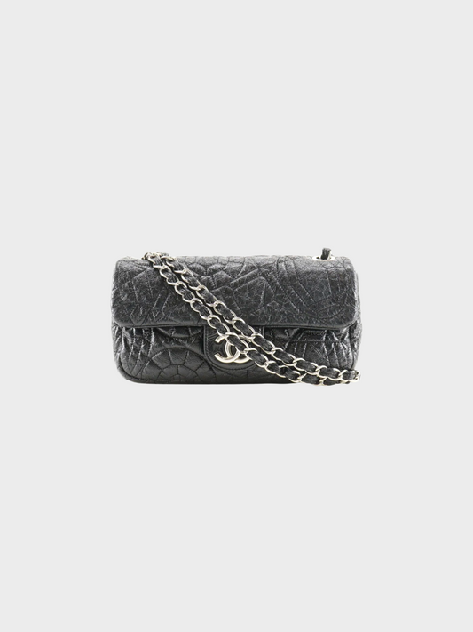 Chanel 2008 Black Rue Cambon Chain 31 Shoulder Bag
