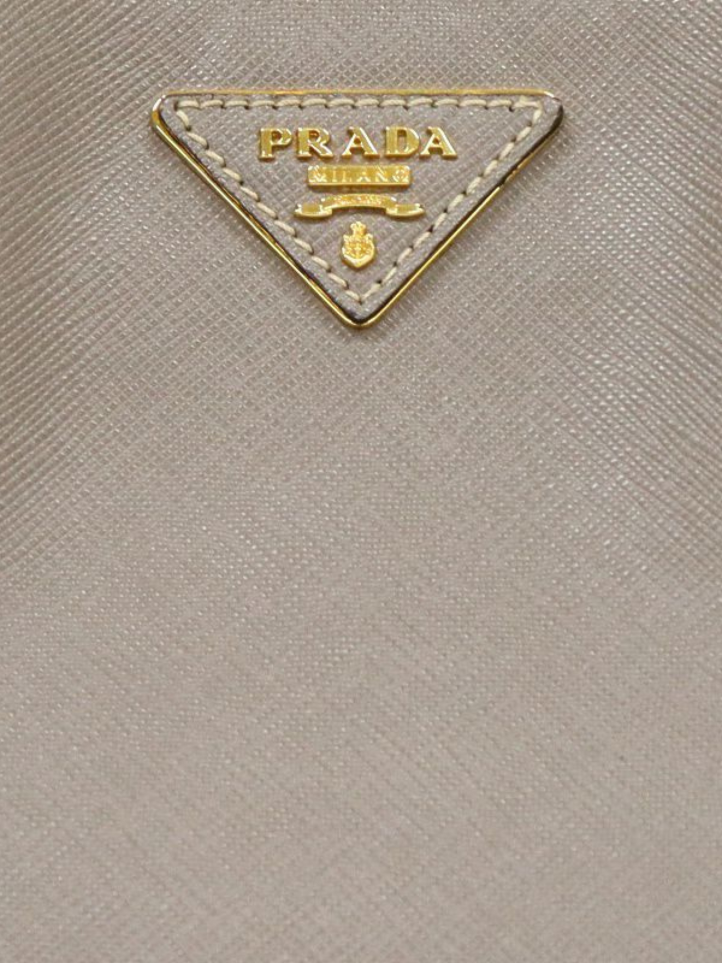 Prada 2010s Grey Galleria Saffiano Handbag