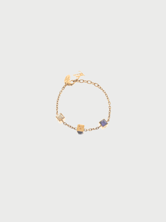 Louis Vuitton 2013 Gold Plated Bracelet Gamble