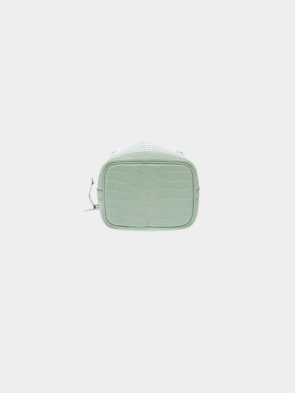 Hermès 2020s Green Alligator Mississippi Micro Picotin Lock Bag