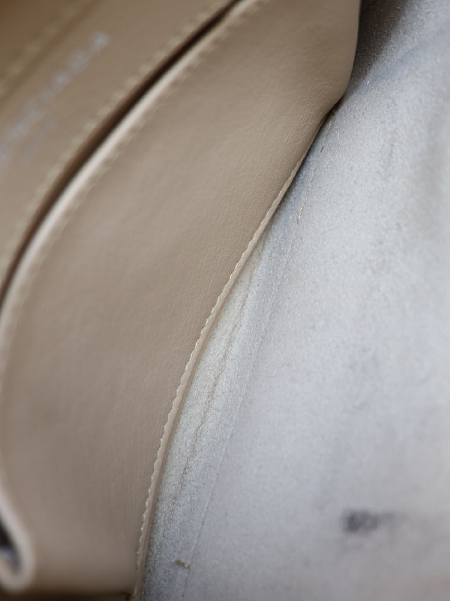 Balenciaga SS 2013 Beige Leather Paper Triple Shoulder Bag