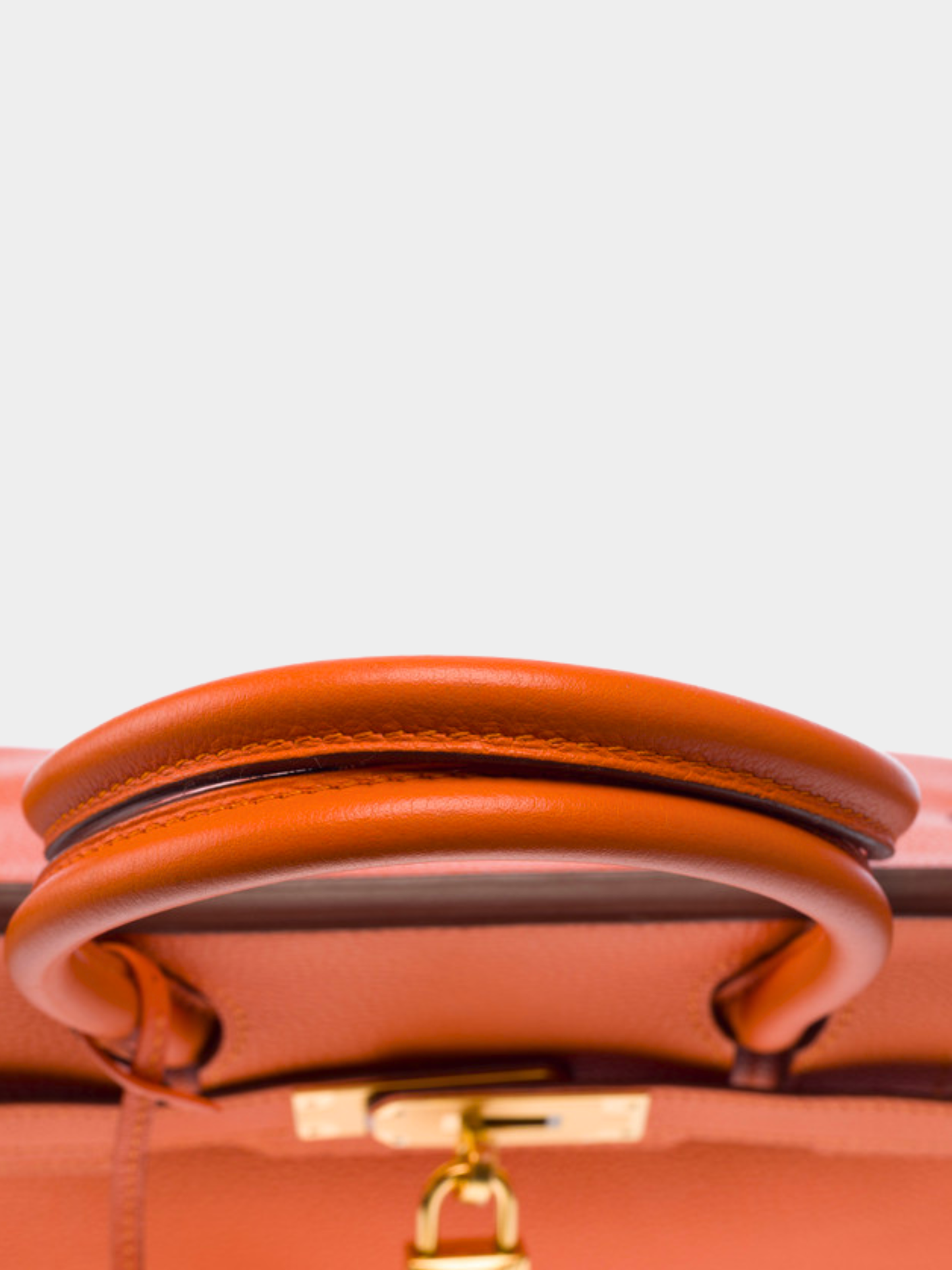 Hermès 2010s Orange Togo Birkin 30 Bag