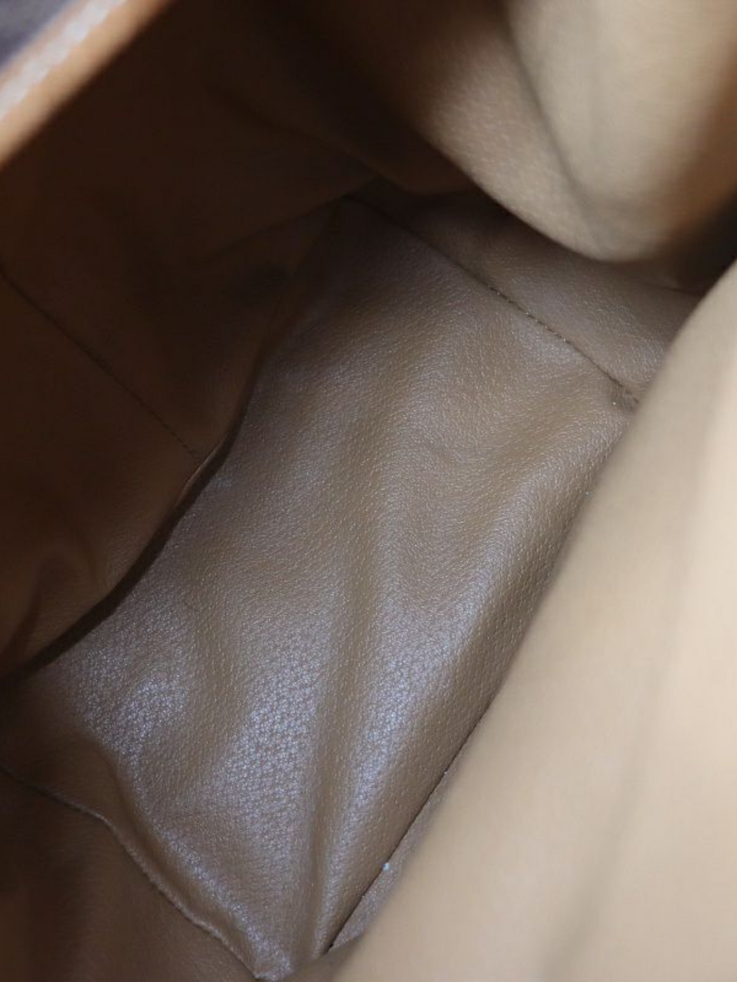 Celine 1990s Brown Macadam Backpack