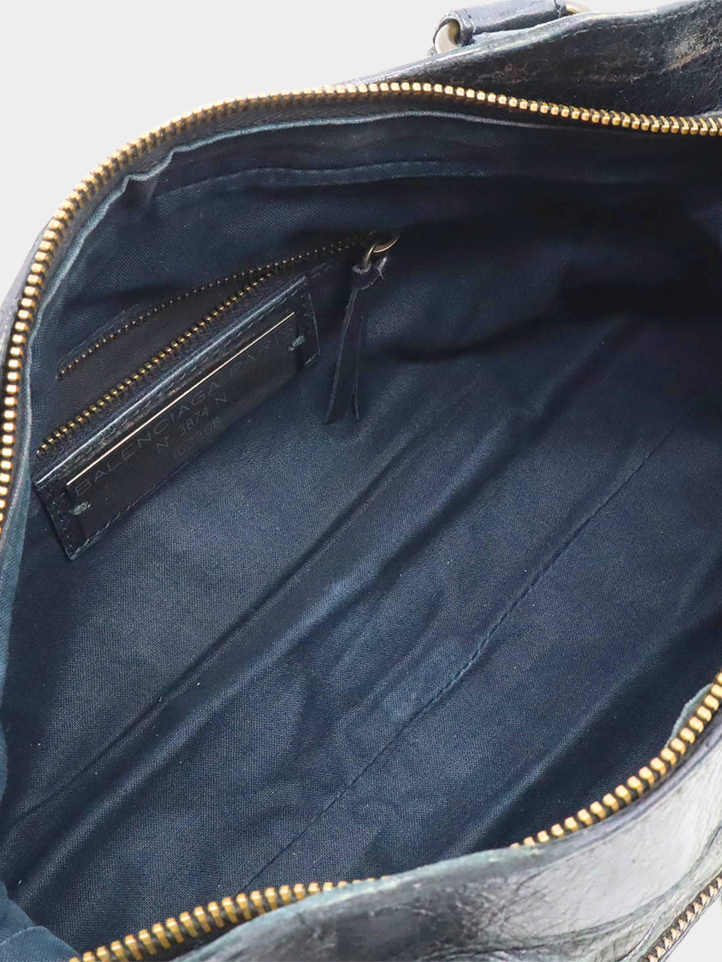 Balenciaga 2011 Black Leather Classic City Bag