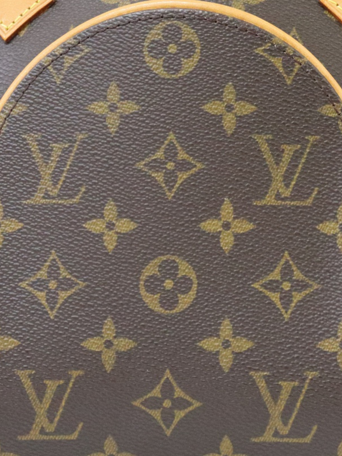 Louis Vuitton 2000s Brown Monogram PVC Leather Ellipse PM Bag