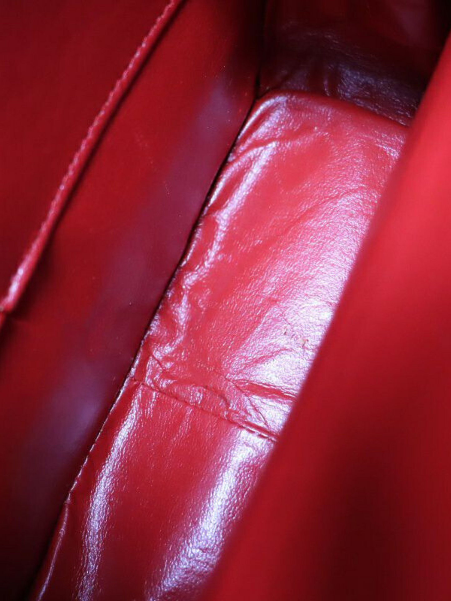 Celine 2000s Brown Triomphe Leather 2-Way Bag