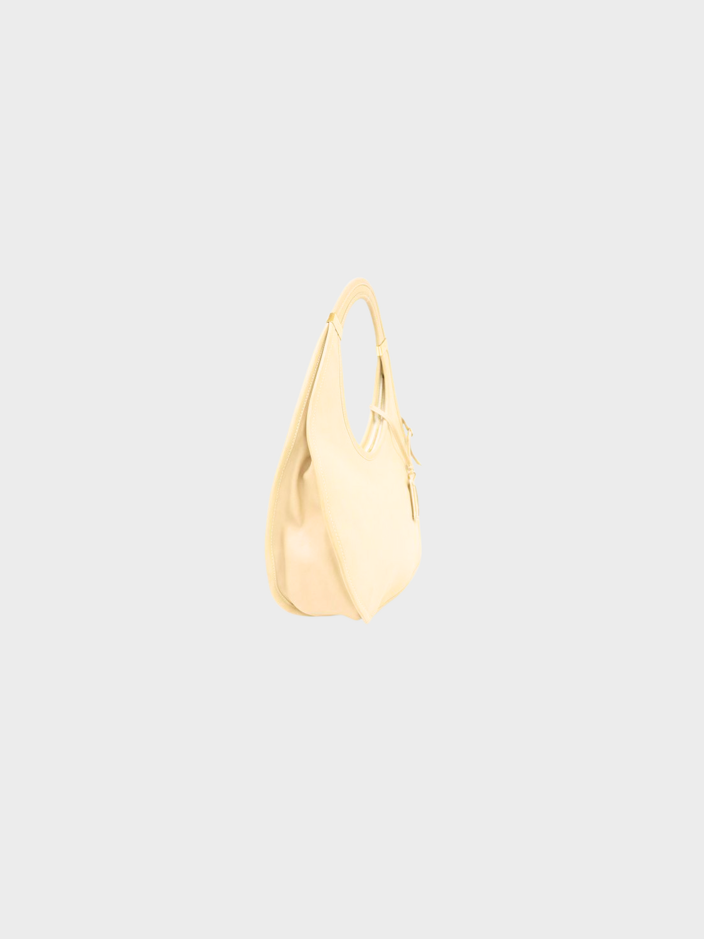 Christian Dior 2010s Ivory Diorita Hobo Bag