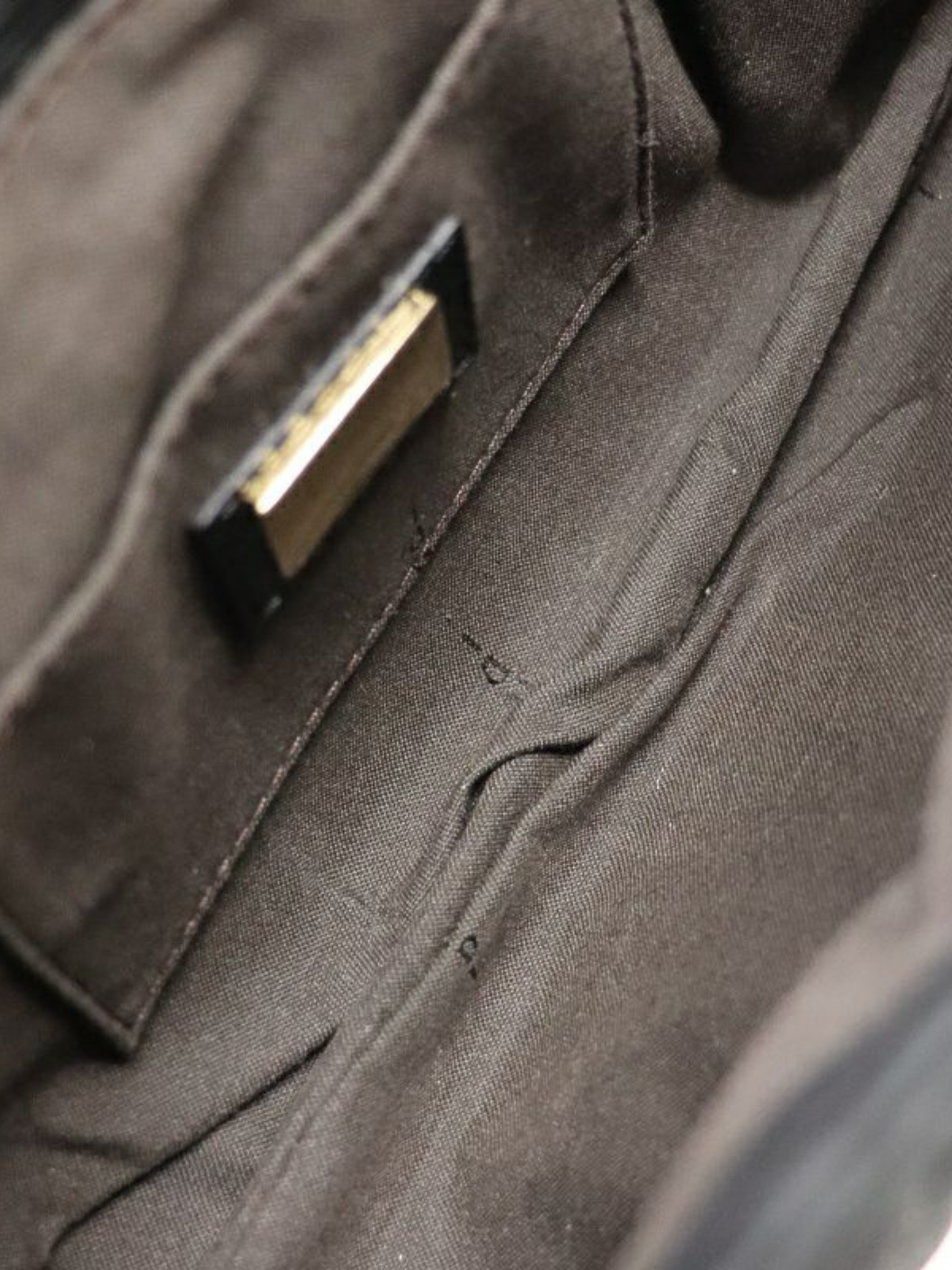 Loewe 2007 Brown Leather Anagram One-Shoulder Bag