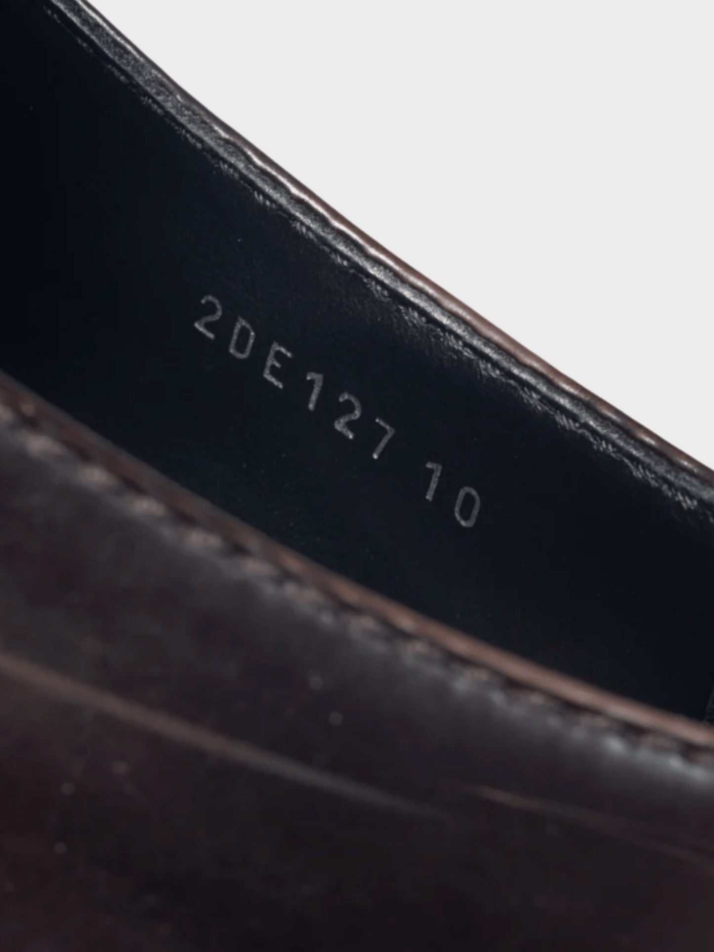 Prada 2010s Chocolate Logo-Plaque Leather Loafers
