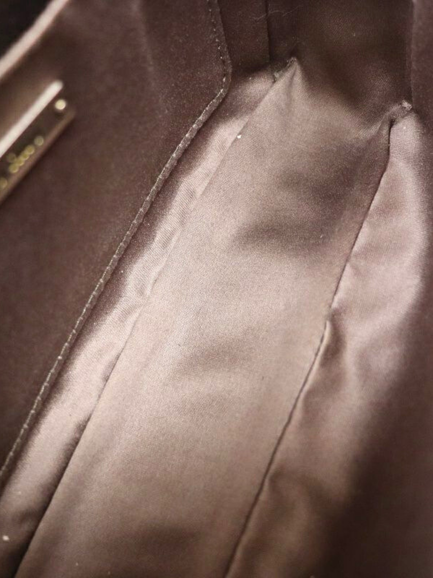 Miu Miu 2000s Grey Matelassé Leather Chain Shoulder Bag