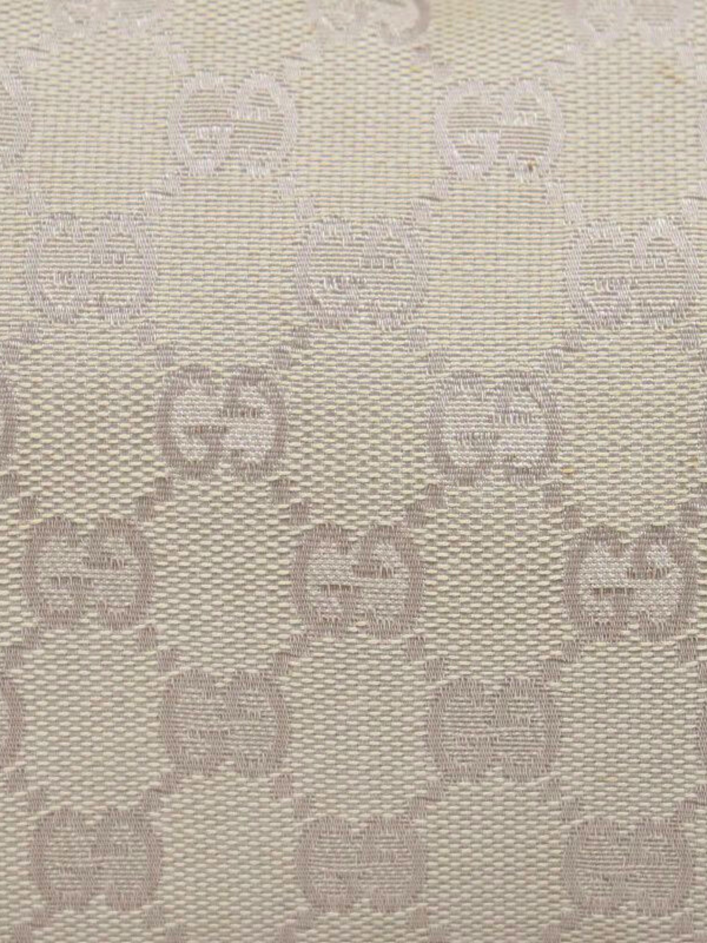 Gucci 2000s Beige GG Canvas One-Shoulder Bag