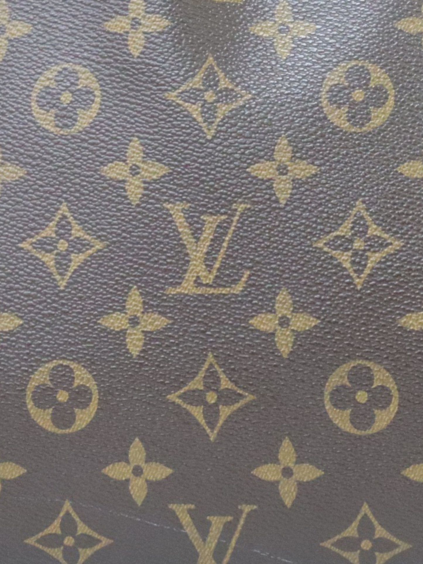 Louis Vuitton 2006 Brown Monogram PVC Leather Batignolles Horizontal Bag