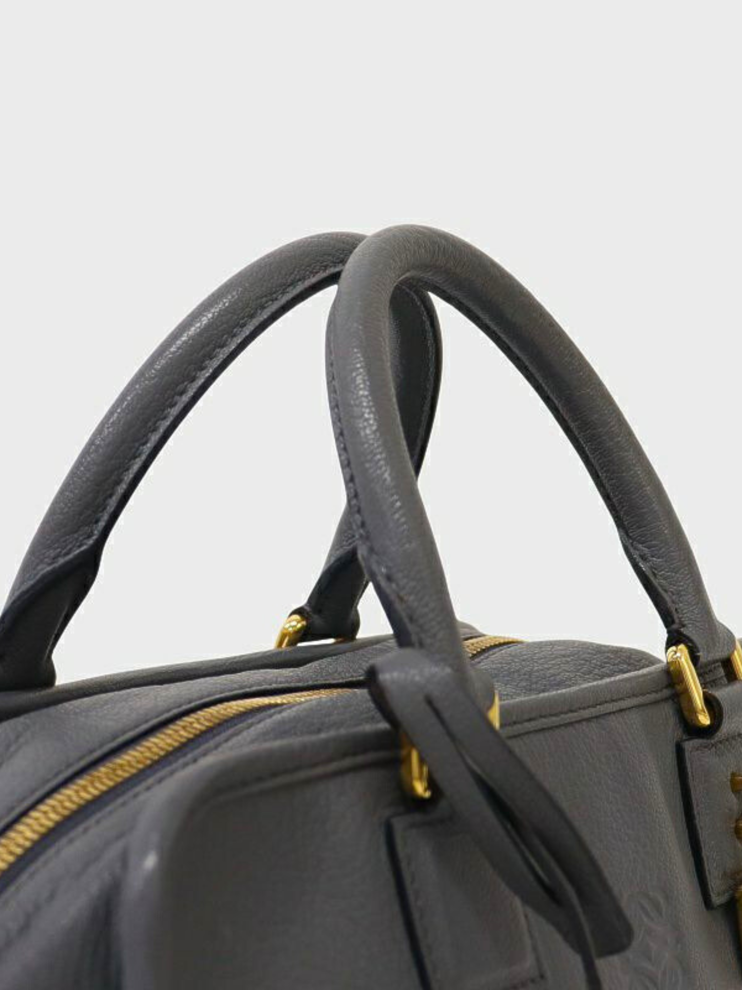 Loewe 2000s Blue Grey Amazona 28 Bag