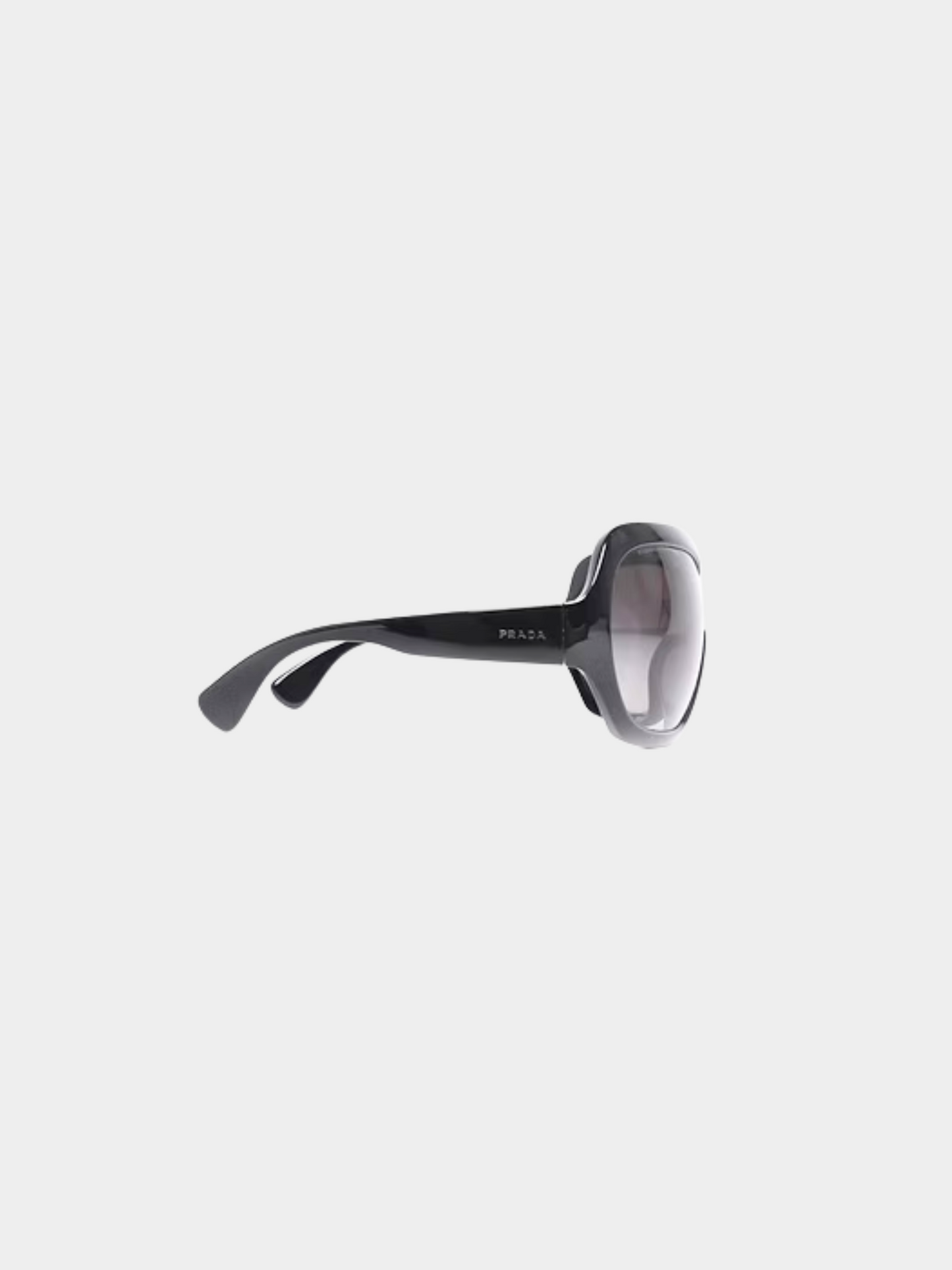 Prada FW 2011 Black Oversized Sunglasses