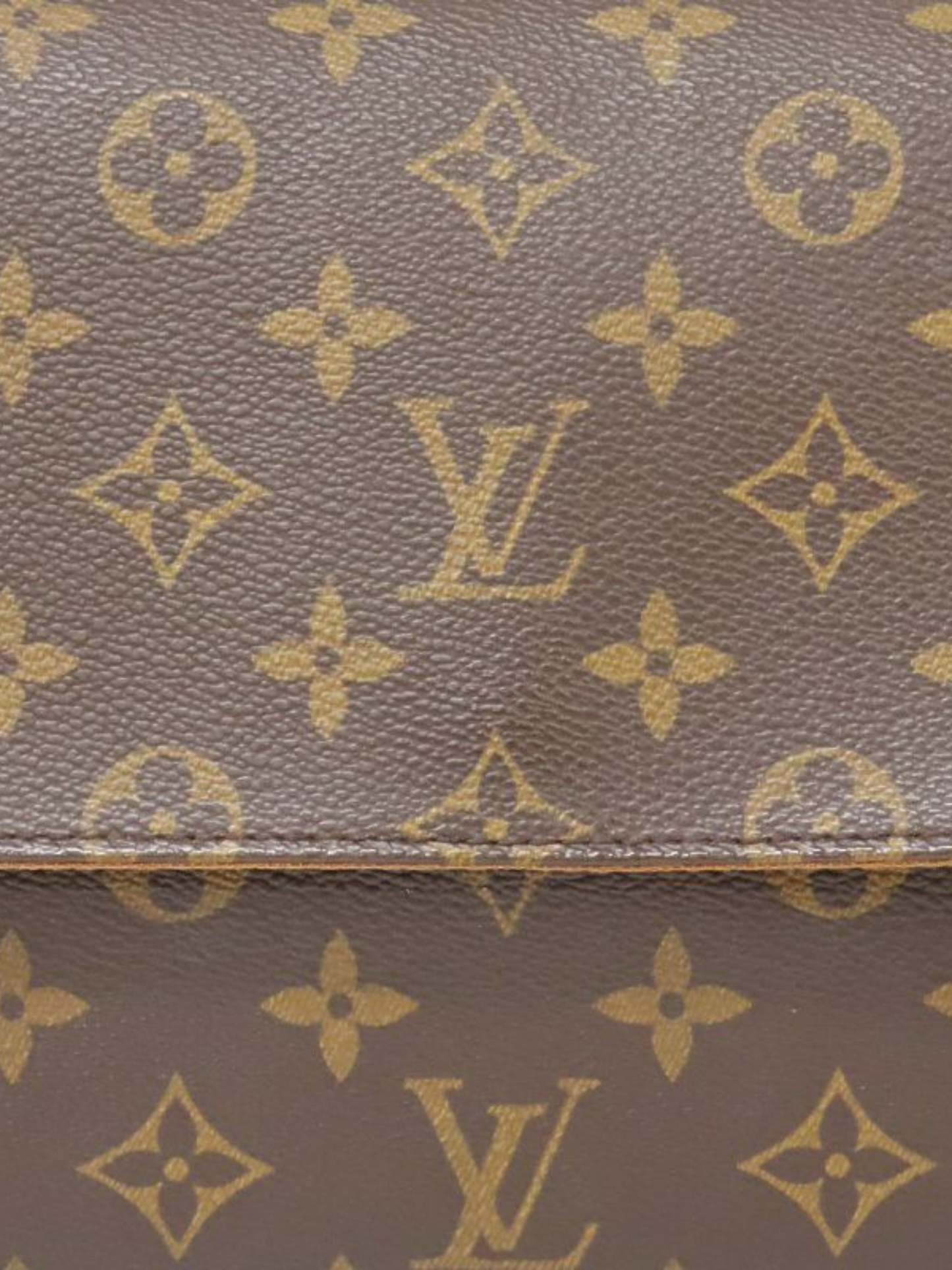 Louis Vuitton 2000s Brown Monogram Mini Looping Bag