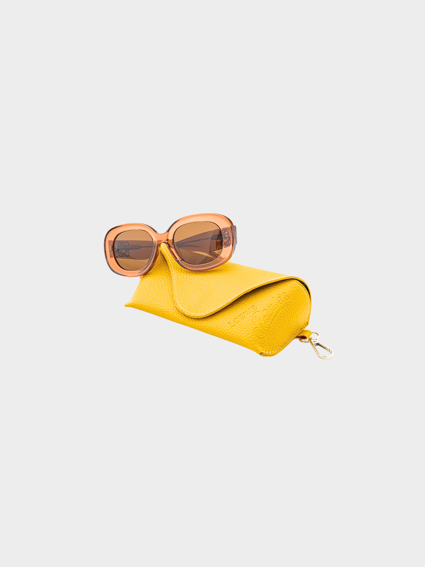 Loewe 2020s Blush Acetate Anagram Sunglasses