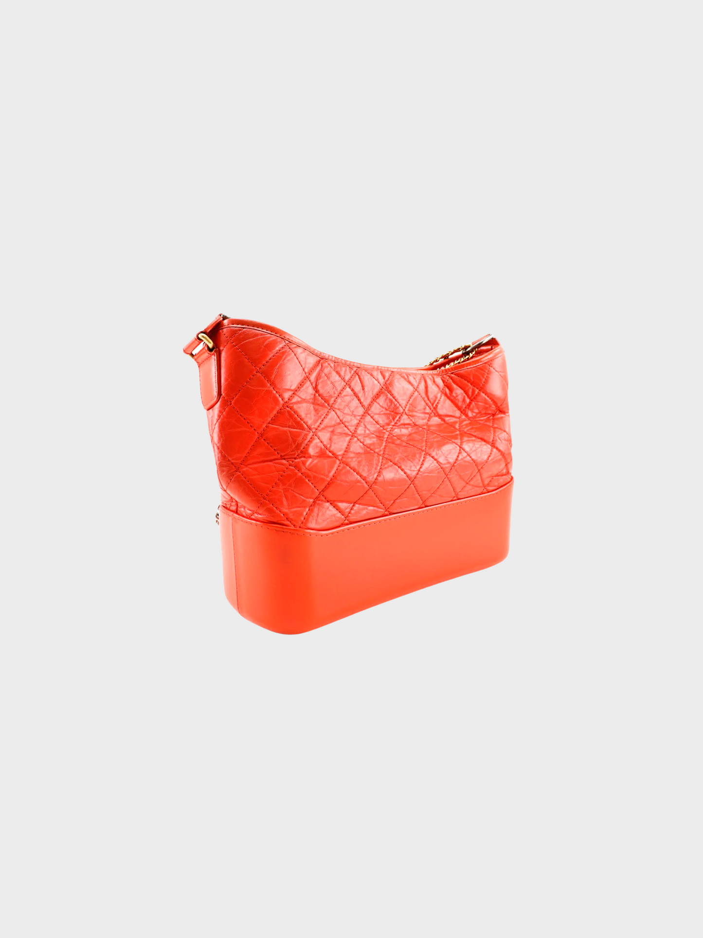 Chanel 2019 Red Gabrielle Hobo Shoulder Bag