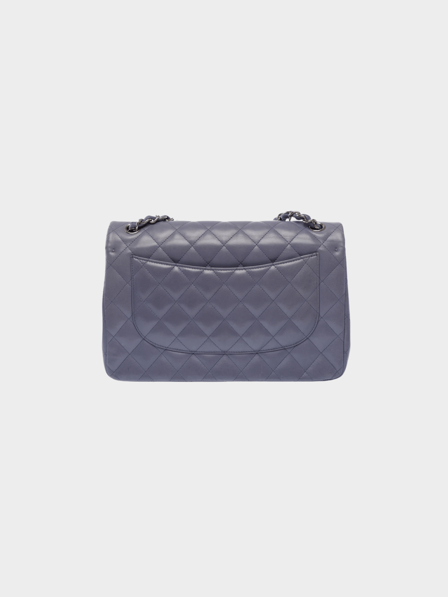 Chanel 2011 Mauve Caviar Leather Jumbo Flap Bag