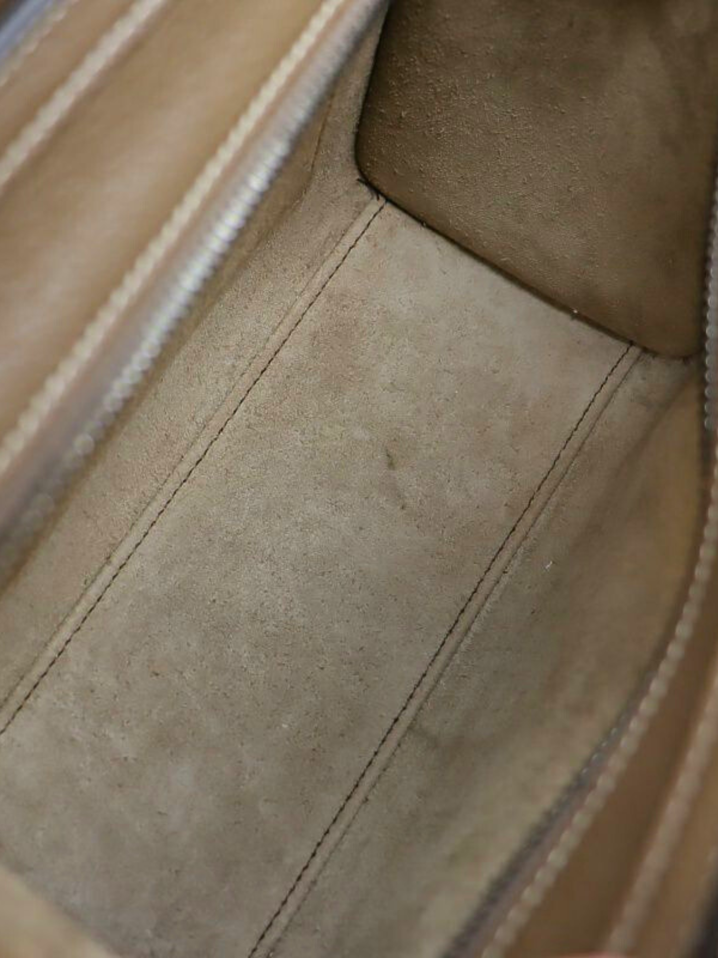 Celine 2010s Graige Leather Luggage Nano Bag