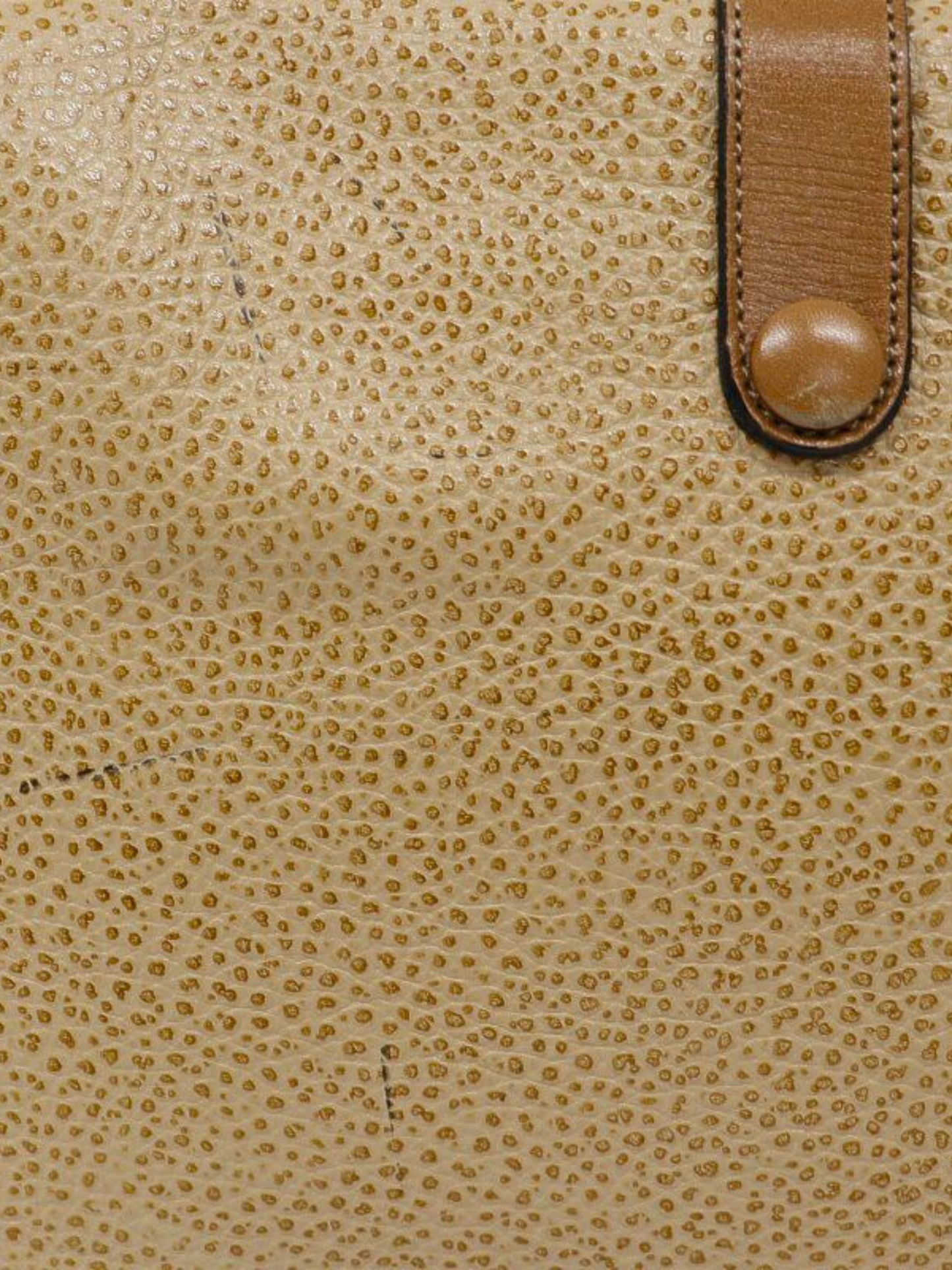 Christian Dior 2000s Beige Leather CD Shoulder Bag