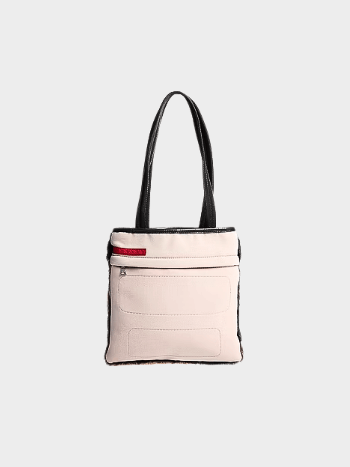 Prada FW 1999 Fox Fur Tote Bag