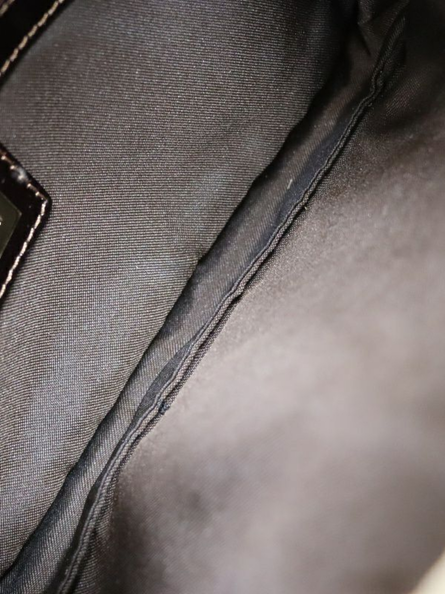 Fendi 2000s Beige Zucca Baguette Bag