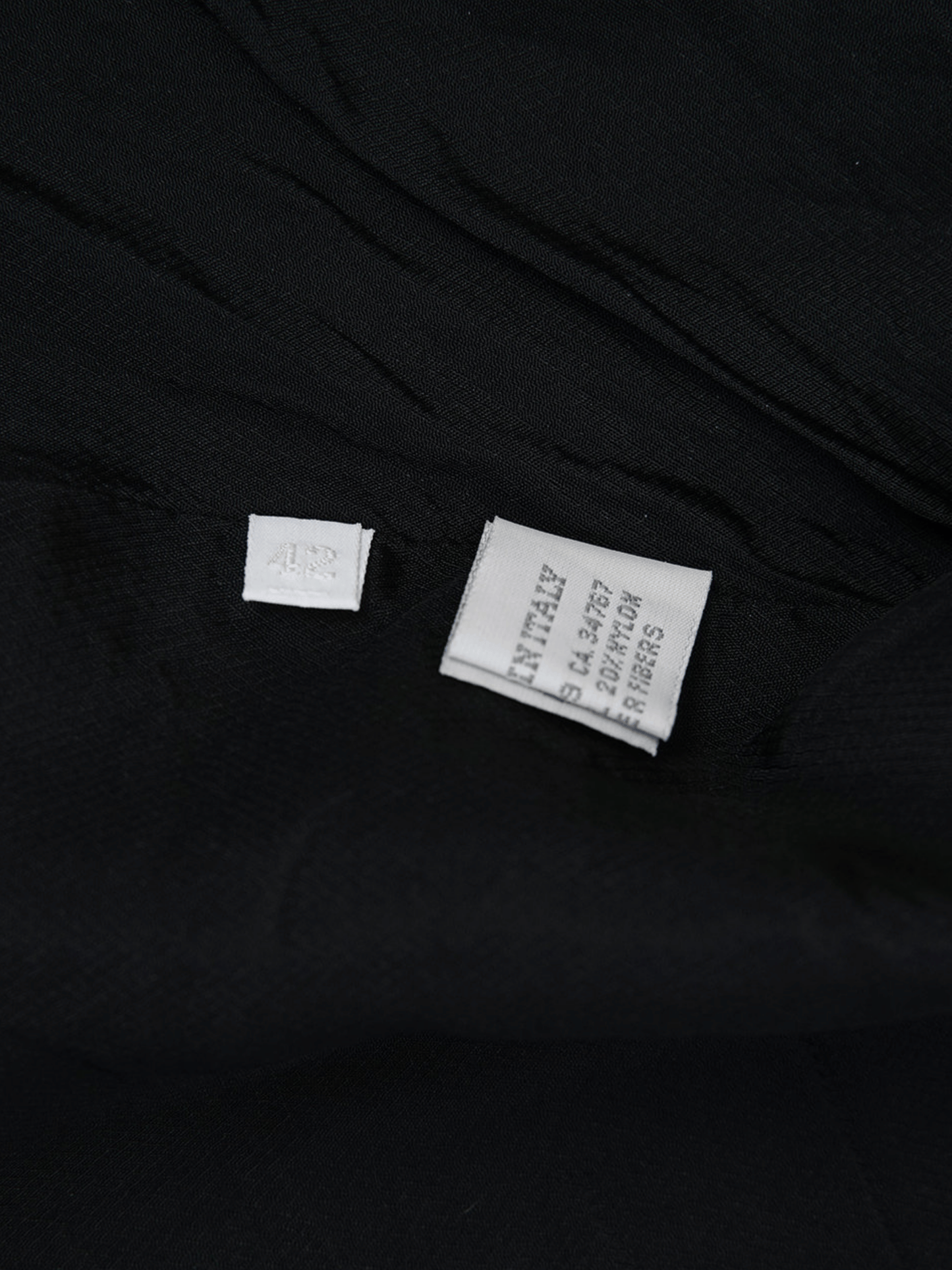 Miu Miu FW 1999 Black Zipped Vest