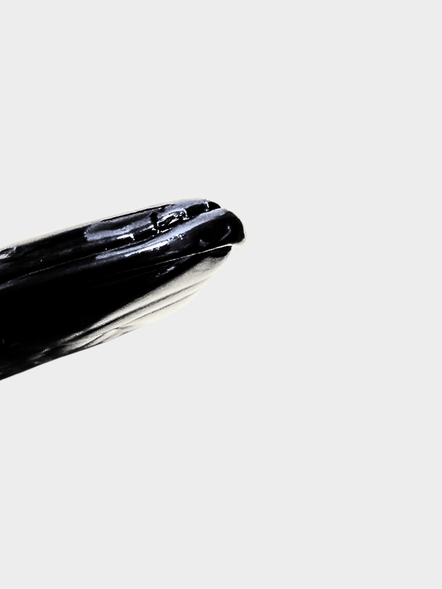 Chanel 2000s Black Camellia Embossed Patent Leather Mini Pochette Bag