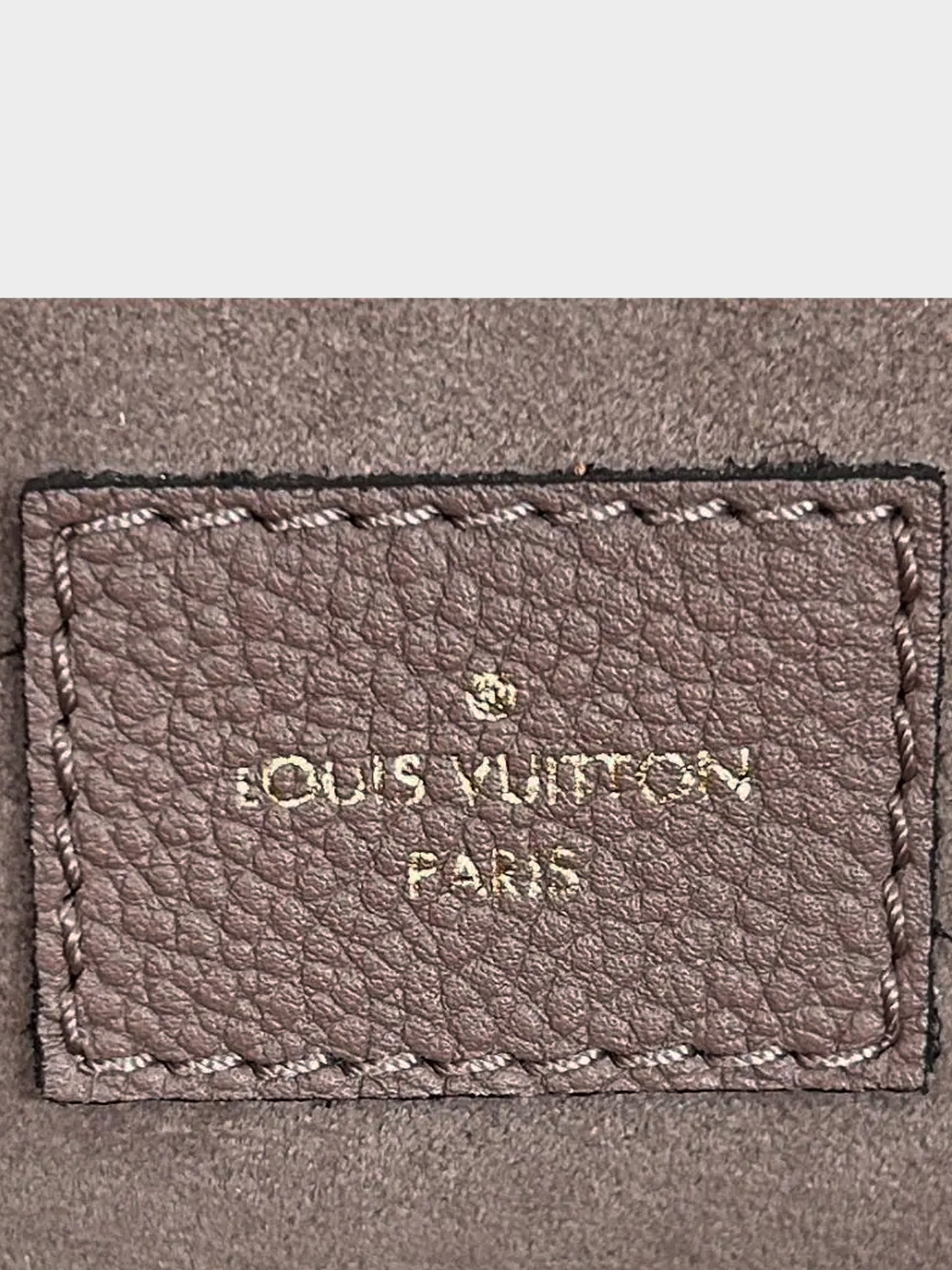Louis Vuitton 2015 Brown Empreinte Leather St. Germain MM Bag