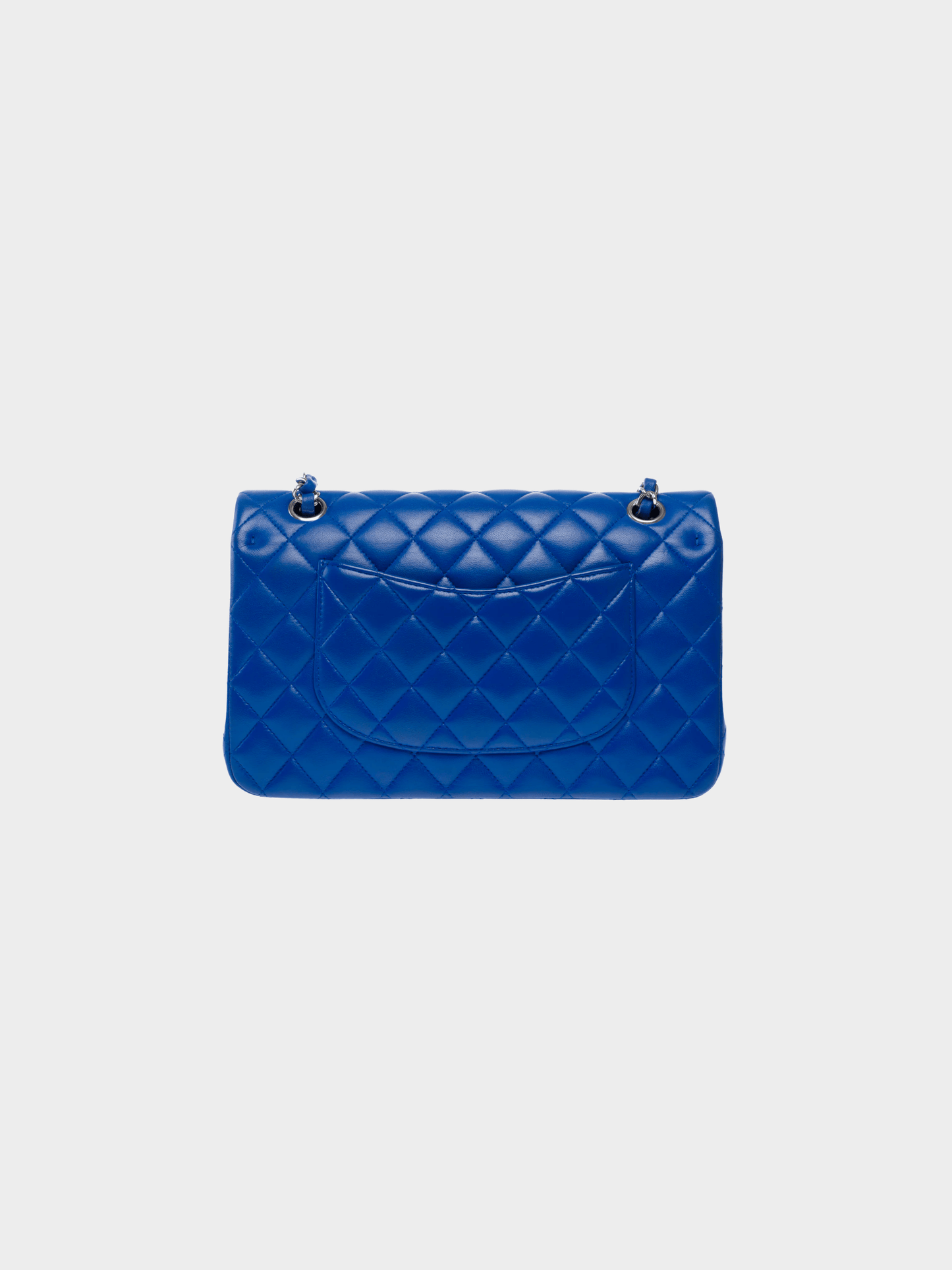 Chanel 2019 Timeless Medium Cobalt Blue Double-flap Bag