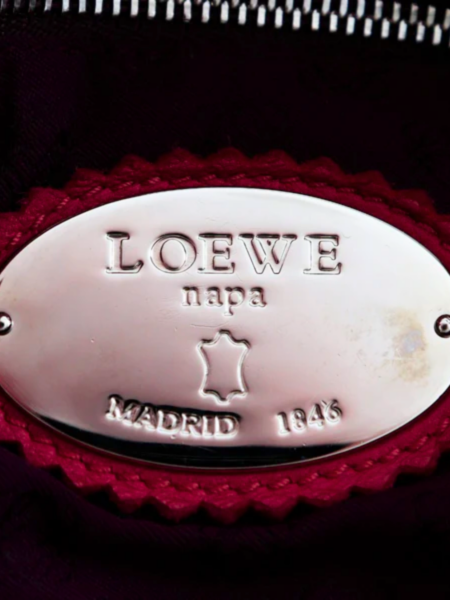 Loewe 2010s Pink Flamenco 30 Shoulder Bag