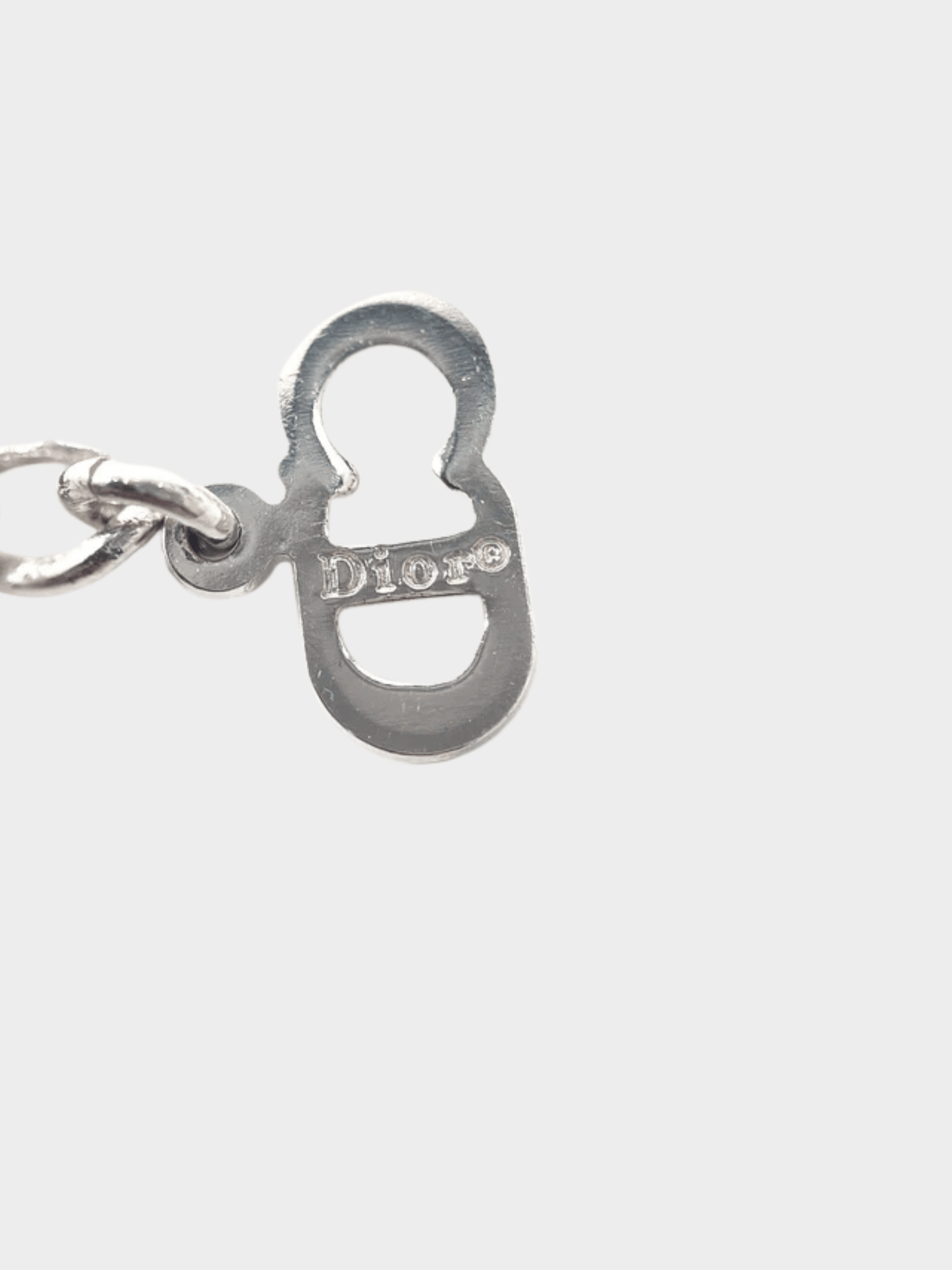 Christian Dior 2000s Silver Plate Bracelet