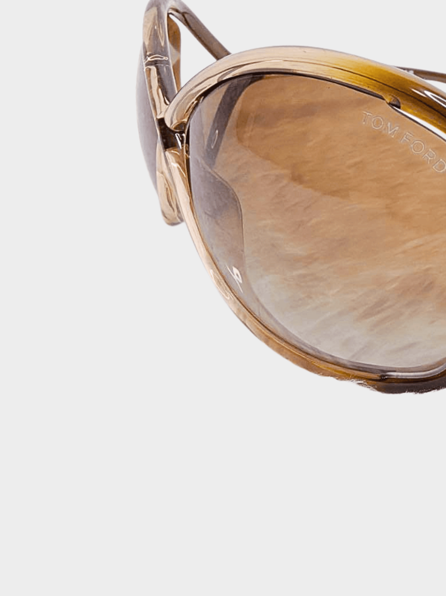 Tom Ford 2000s Brown Whitney TF9 Sunglasses