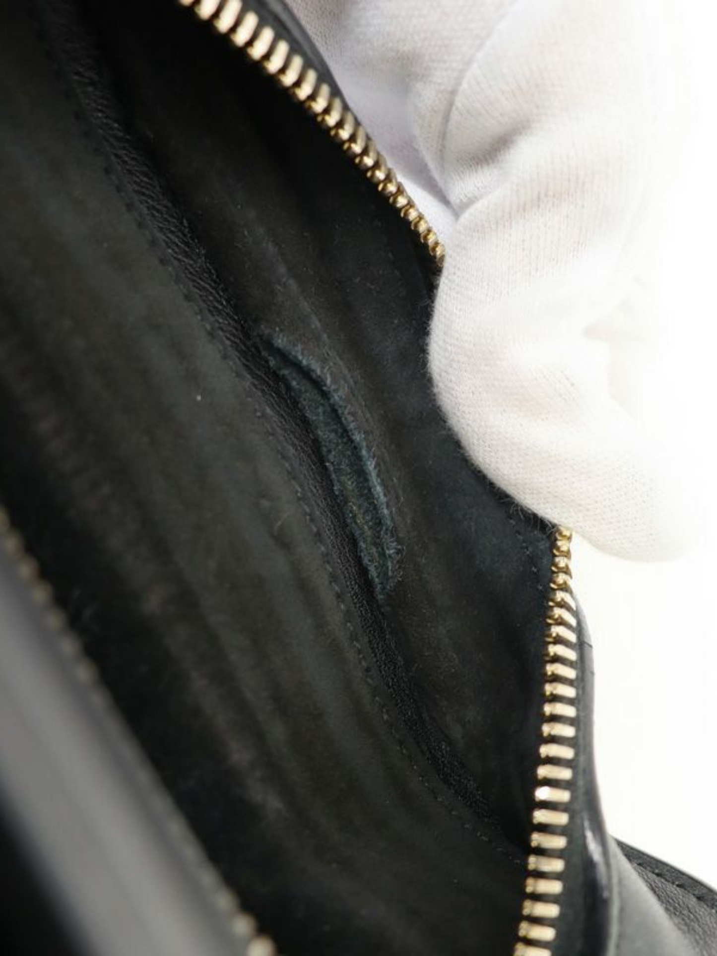 Yves Saint Laurent 2010s Black Baby Cabas Bag