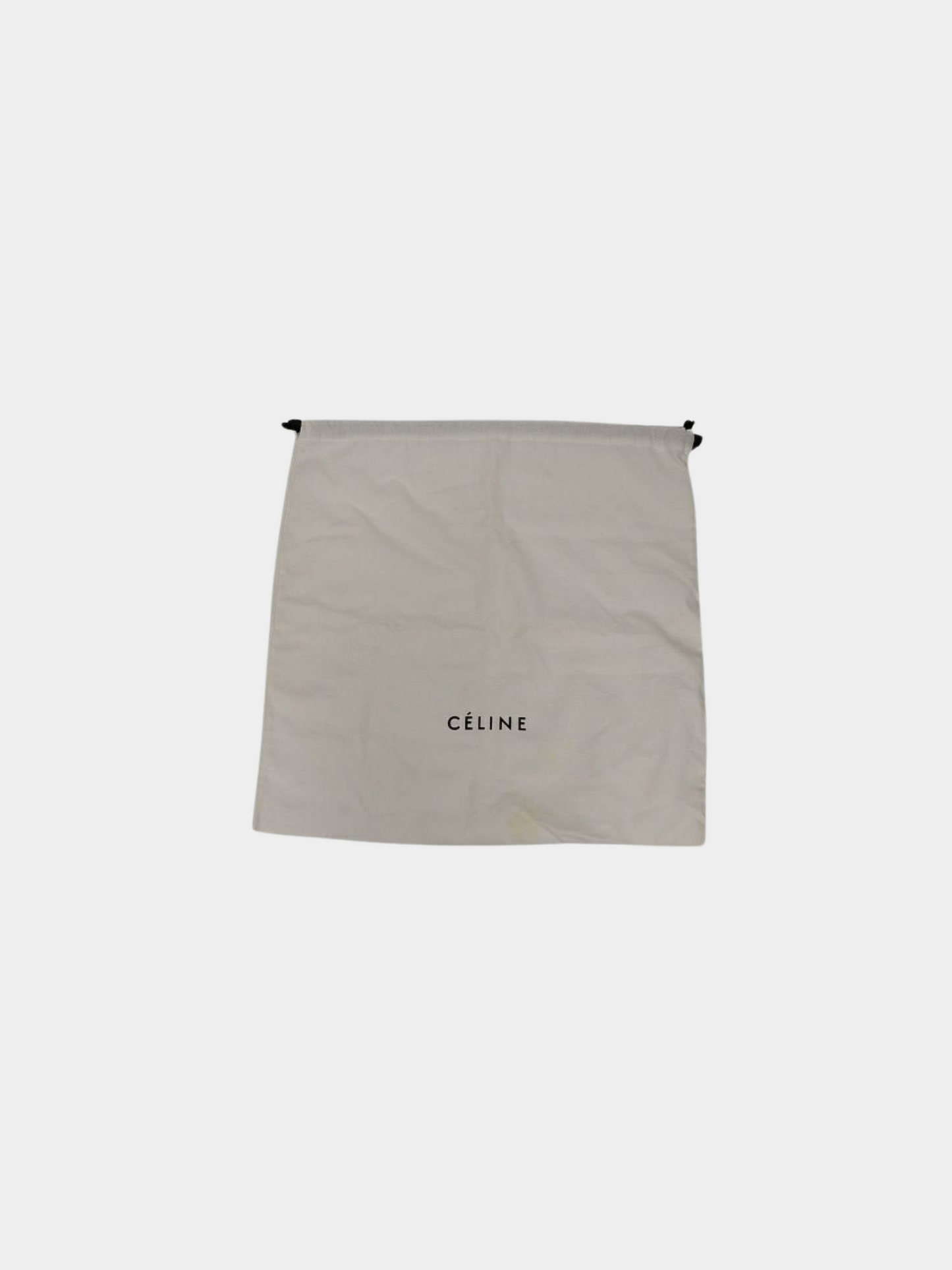 Celine 2010s Black Luggage Micro Tote Bag