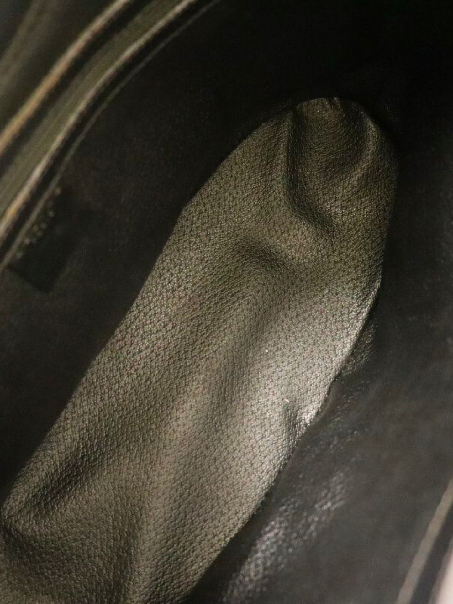 Celine 1990s Black Macadam PVC Leather Handle Tote Bag