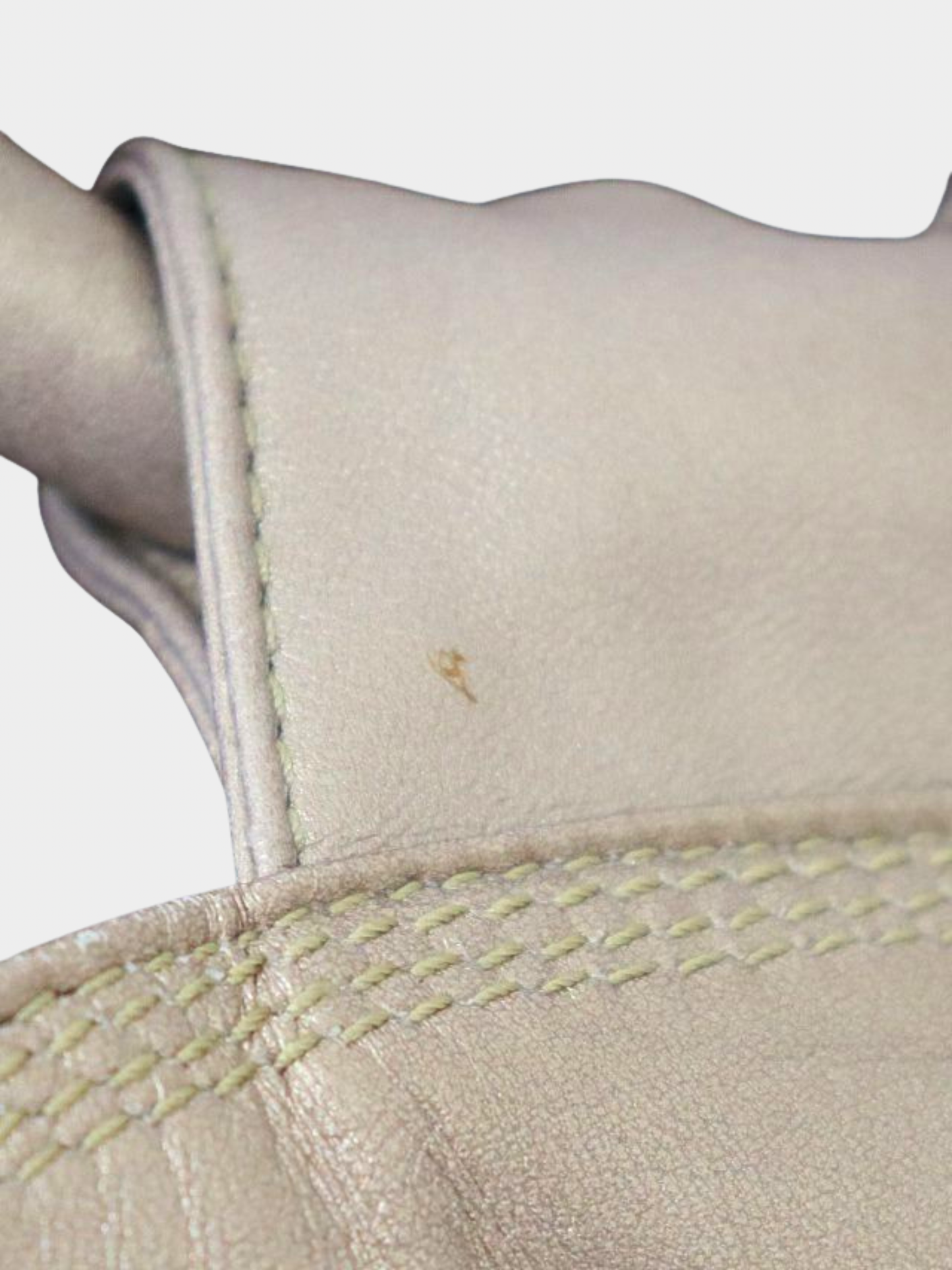 Loewe 2000s Gold Nappa Leather Aire Bag