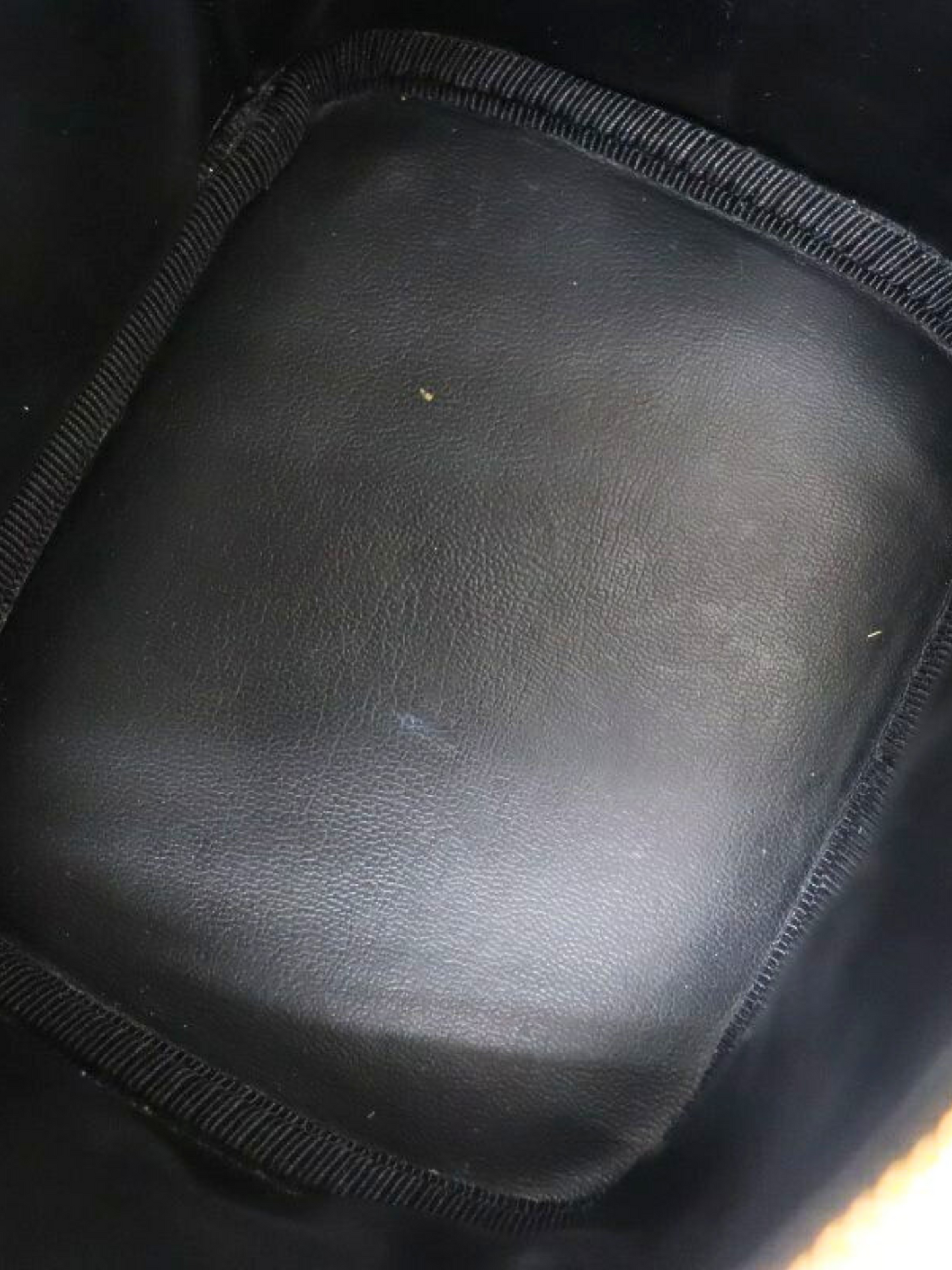 Chanel 1997 Black Caviar Skin Vanity Bag