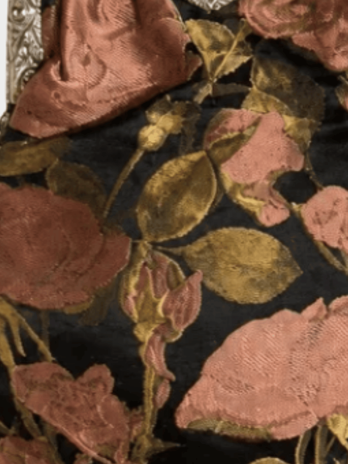 Valentino 2000s Floral Brocade Ribbon Bag