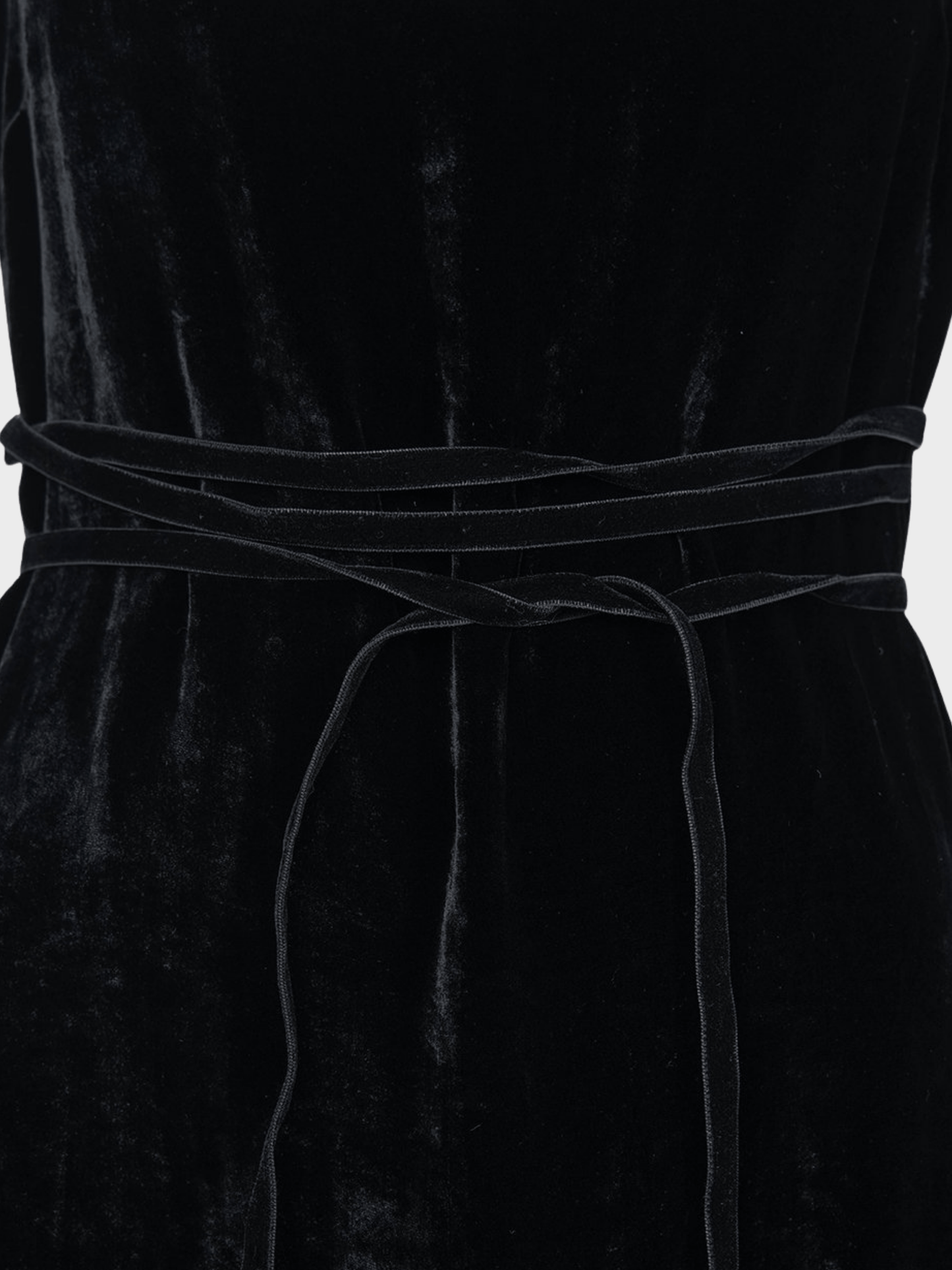 Miu Miu FW 1997 Black Velour Mini Dress