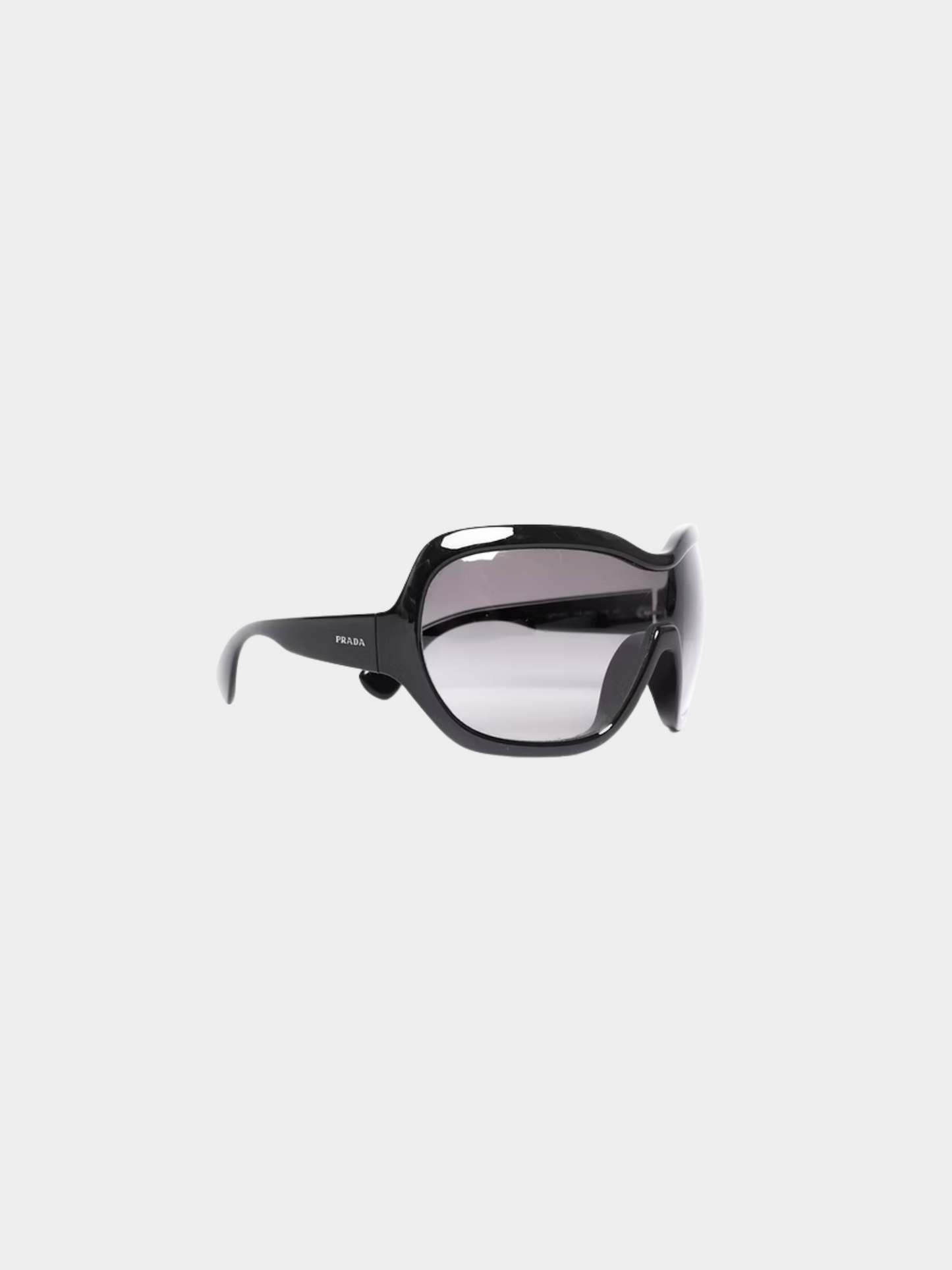 Prada FW 2011 Black Oversized Sunglasses
