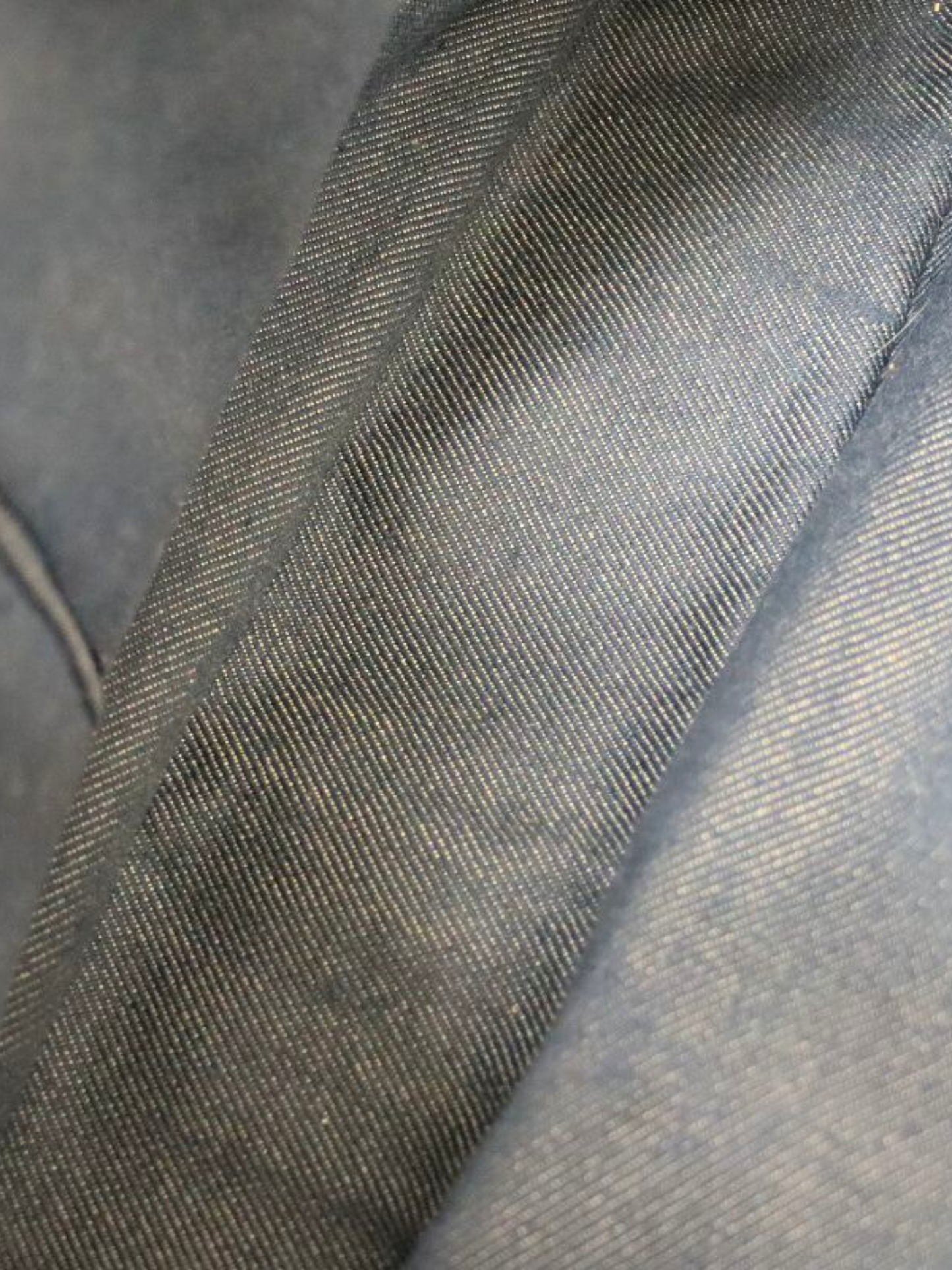 Celine 2000s Blue Denim Leather Macadam Boogie Bag