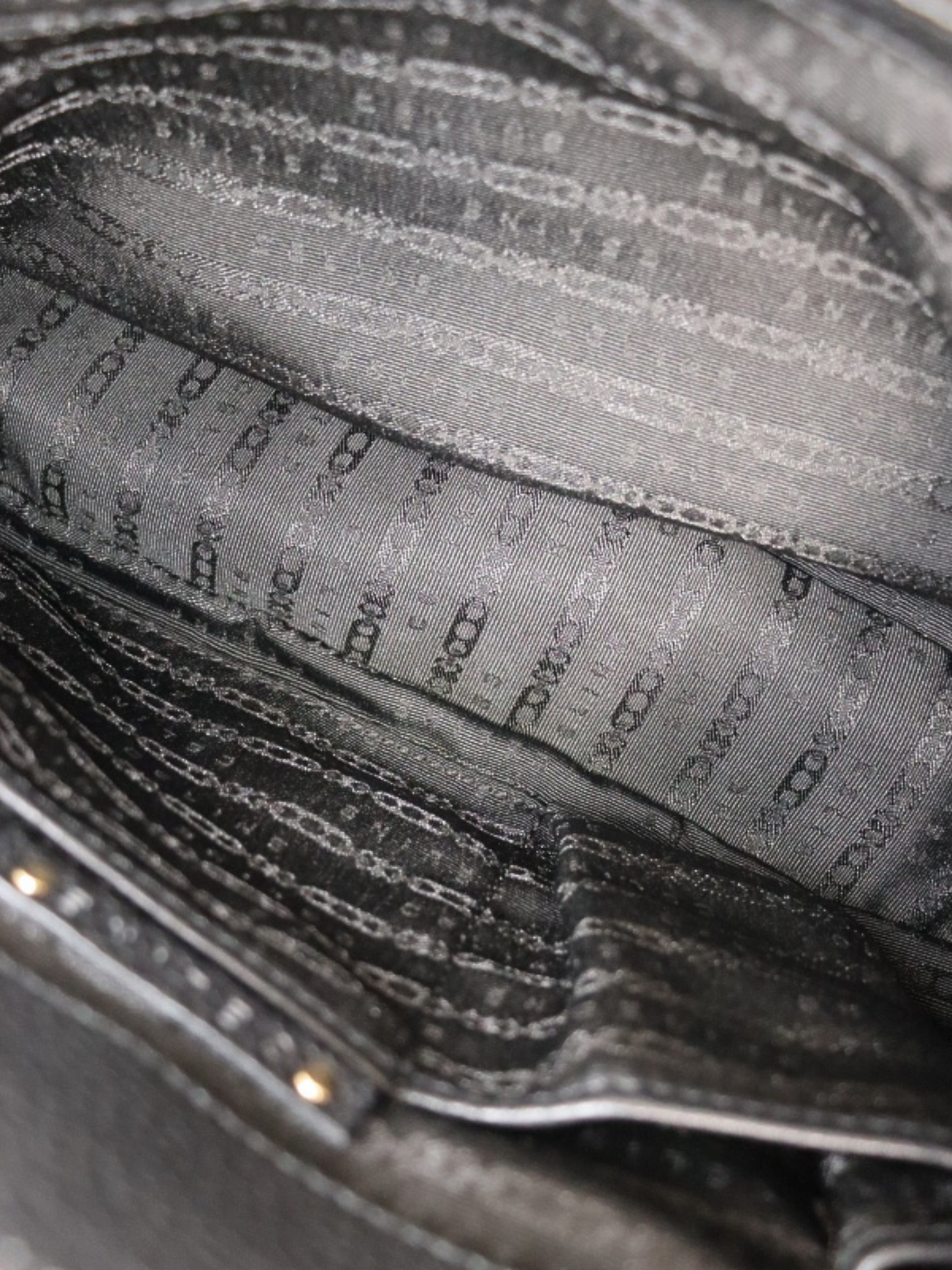 Celine 2000s Black Leather Boogie Bag