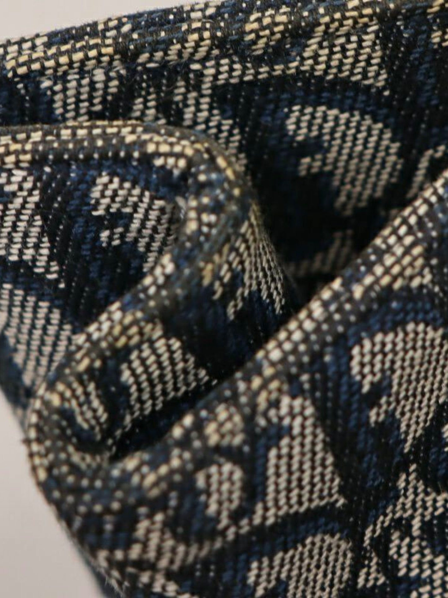 Christian Dior 2000s Navy Trotter Canvas Tote Bag