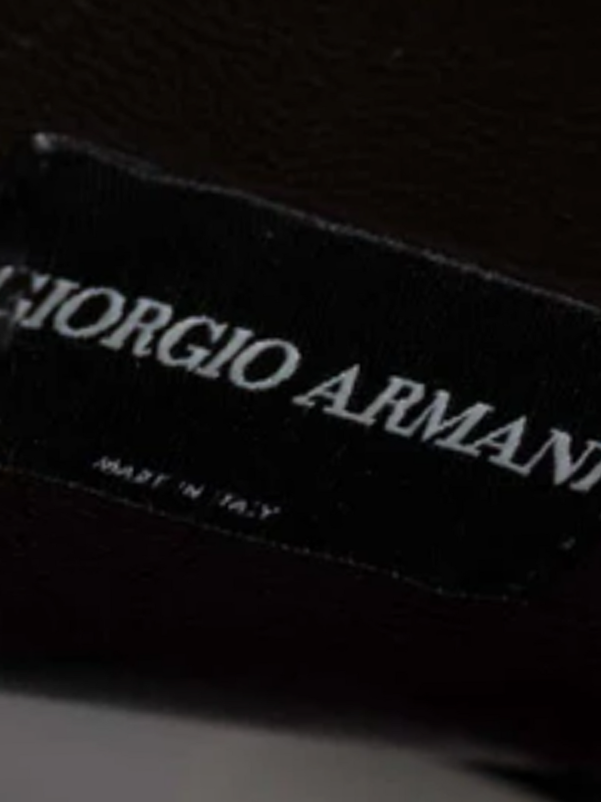 Giorgio Armani 1990s Multicoloured Horn and Leather Shoulder Bag