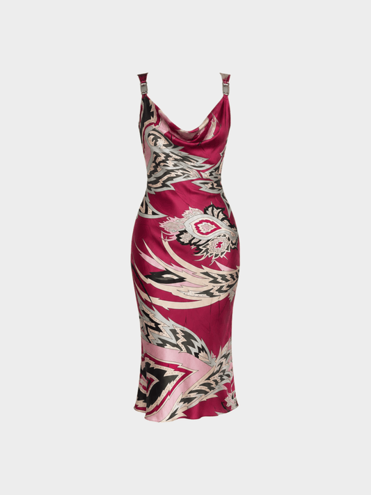 Alexander McQueen SS 2001 “Voss” Reversible Silk Dress