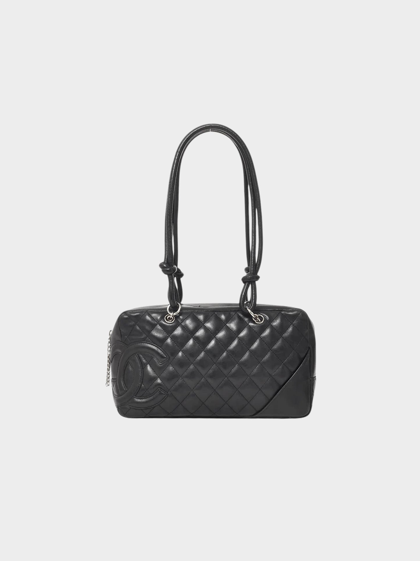 Chanel 2005 Black Quilted Cambon Rectangle Bag