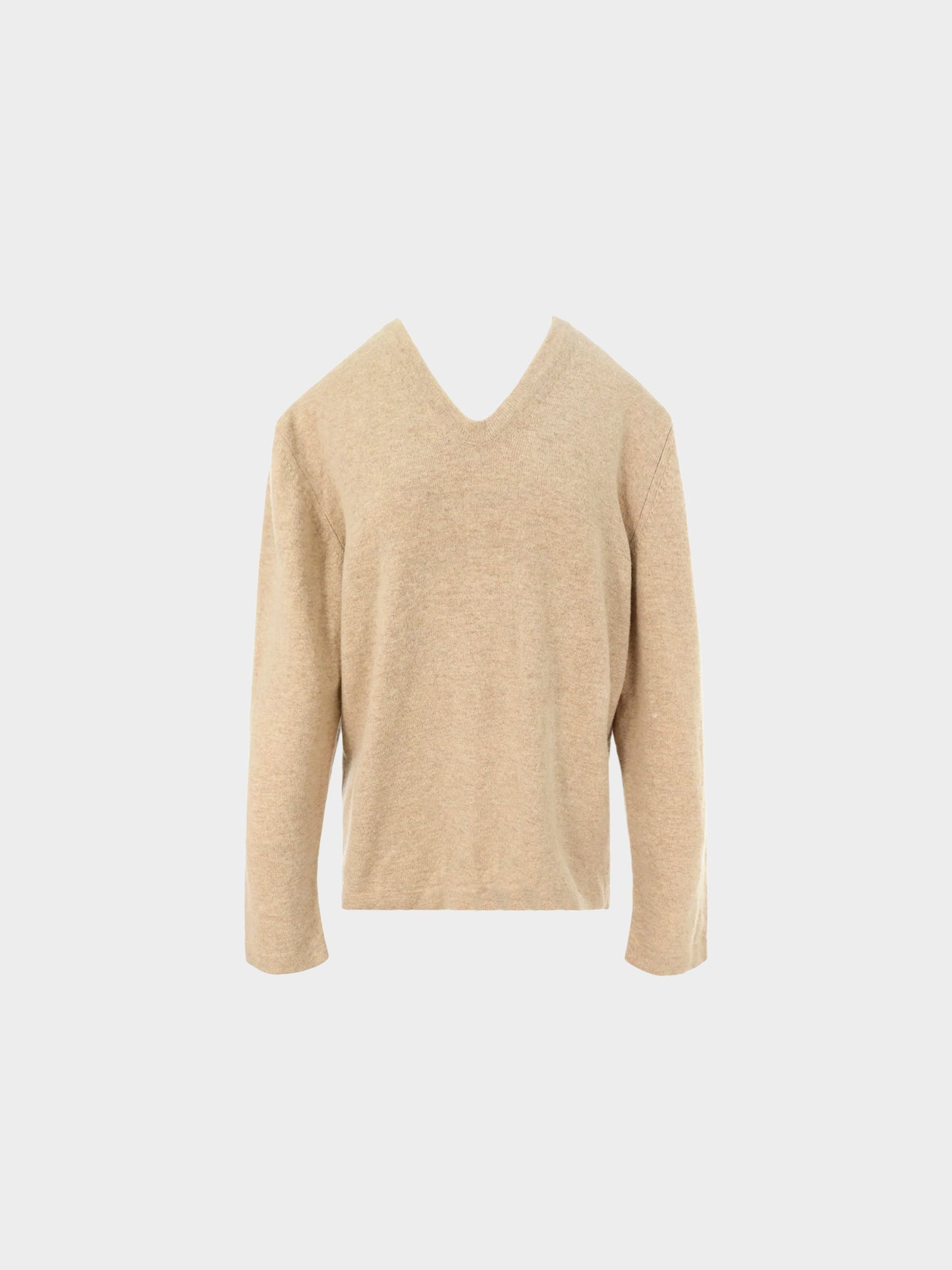 Maison Martin Margiela 2000s Beige Wool Sweater