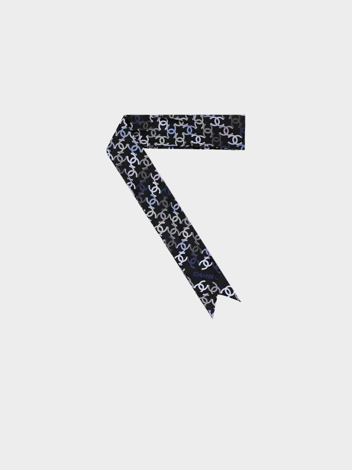 Chanel 2022 Multicolor CC Twily Silk Scarf