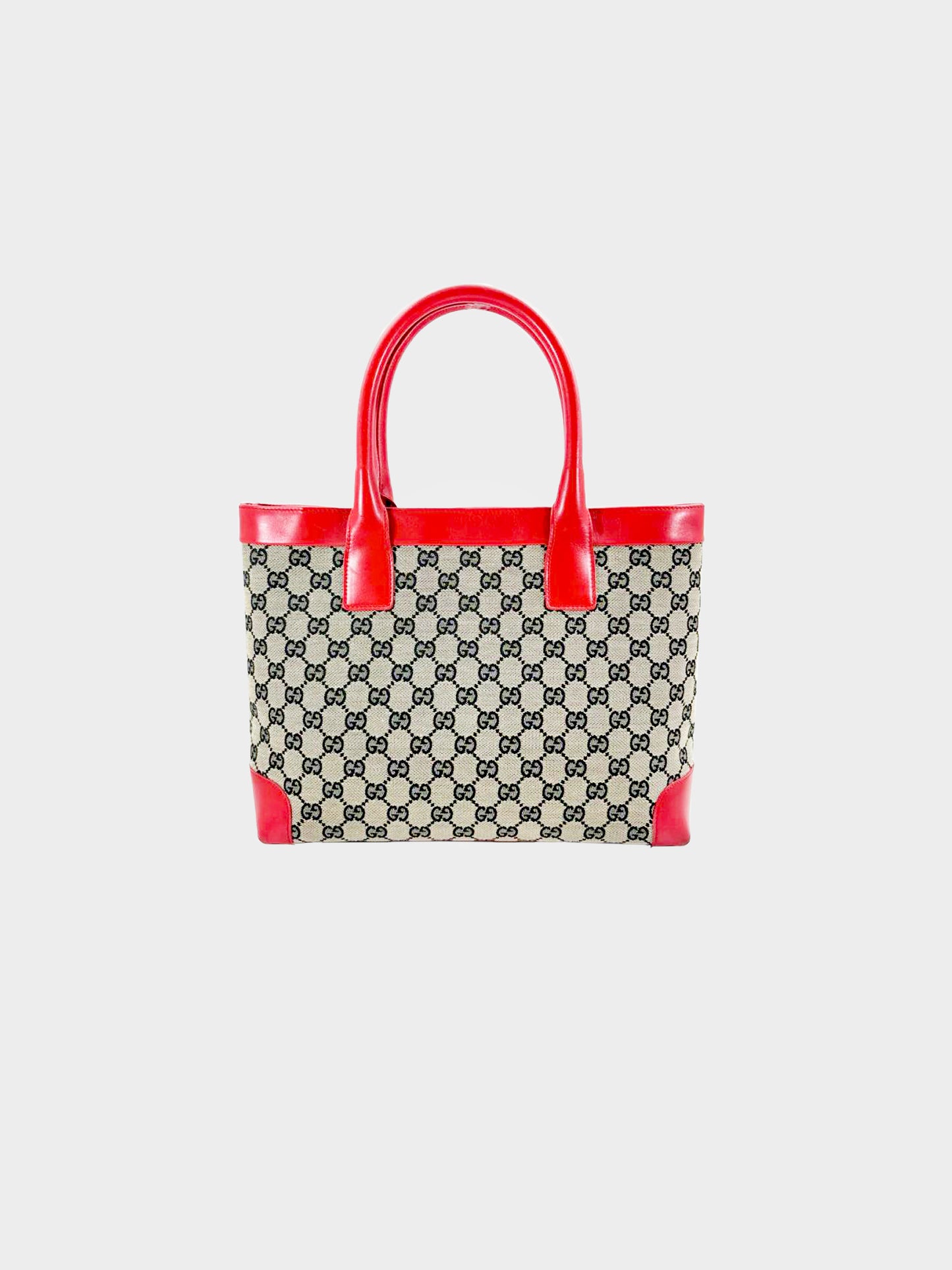 Gucci 2000s GG Monogram Canvas Tote Bag